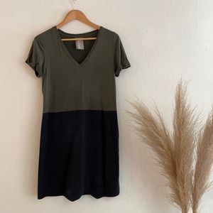 Dolan Left Coast "Horizon" Color Block Dress| S